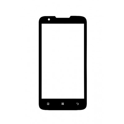 Replacement Front Glass For Lenovo A680 Black By - Maxbhi.com