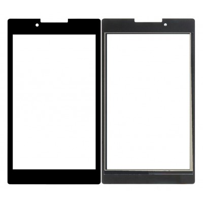 Replacement Front Glass For Lenovo Tab 2 A730 Black By - Maxbhi Com