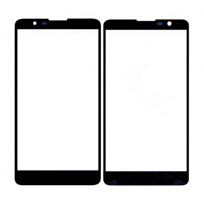 Replacement Front Glass For Lg Stylus 2 Black By - Maxbhi Com