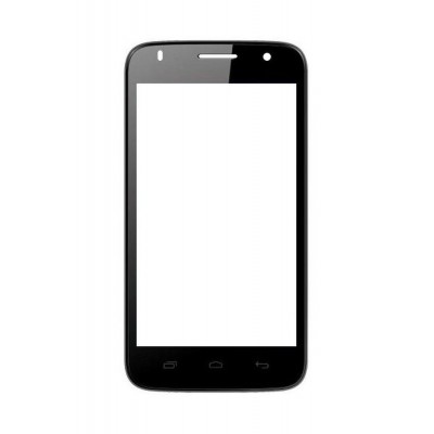 Replacement Front Glass For Micromax A105 Canvas Entice Black By - Maxbhi.com