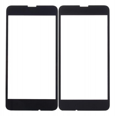Replacement Front Glass For Nokia Lumia 630 Dual Sim Black By - Maxbhi Com