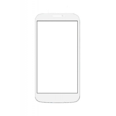 Replacement Front Glass For Panasonic P31 White By - Maxbhi.com