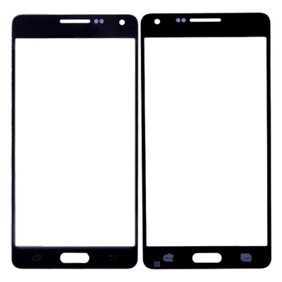 Replacement Front Glass For Samsung Galaxy A5 2014 Black By - Maxbhi Com