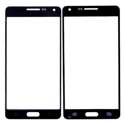 Replacement Front Glass For Samsung Galaxy A5 A500k Black By - Maxbhi Com