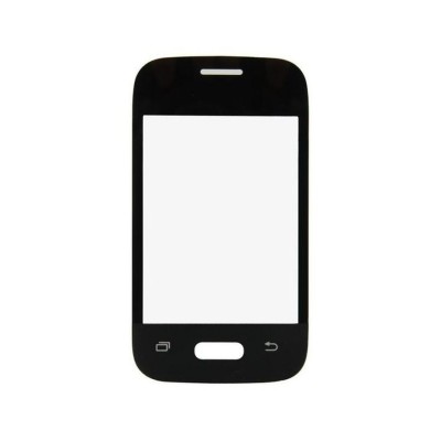 Replacement Front Glass For Samsung Galaxy Pocket Duos S5302 Black By - Maxbhi.com