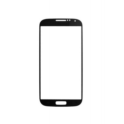 Replacement Front Glass For Samsung Galaxy S4 Mini Gti9195 Black By - Maxbhi.com