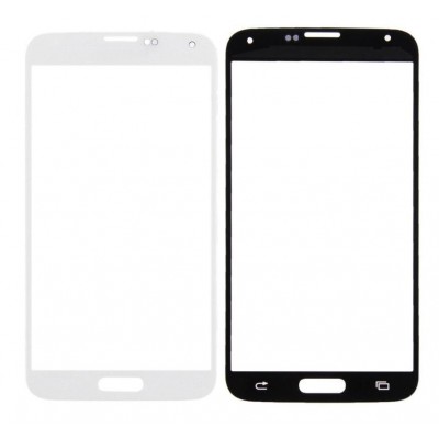 Replacement Front Glass For Samsung Galaxy S5 Lte Smg900i White By - Maxbhi Com