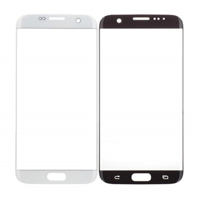 Replacement Front Glass For Samsung Galaxy S7 Edge White By - Maxbhi Com