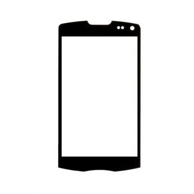 Replacement Front Glass For Samsung S8530 Wave Ii Black By - Maxbhi.com