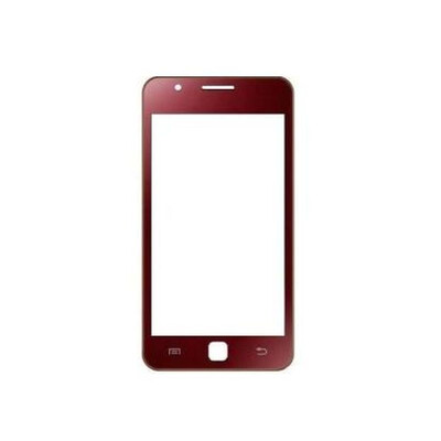 Replacement Front Glass For Samsung Z1 Z130h Red By - Maxbhi.com