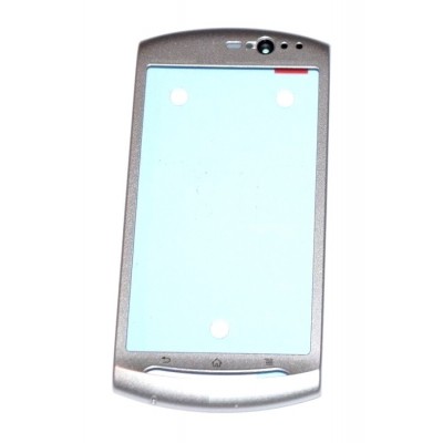 Replacement Front Glass For Sony Ericsson Xperia Neo V Silver By - Maxbhi.com