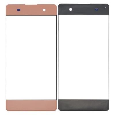 Replacement Front Glass For Sony Xperia Xa Dual Rose Gold By - Maxbhi Com