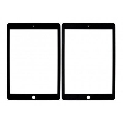 Replacement Front Glass For Apple Ipad Air 2 Wifi Plus Cellular With Lte Support Black By - Maxbhi Com