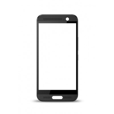 Replacement Front Glass For Htc One Me Dual Sim Black By - Maxbhi.com