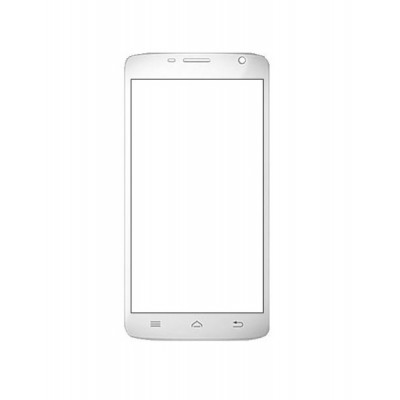 Replacement Front Glass For Karbonn A27 Plus White By - Maxbhi.com