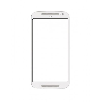 Replacement Front Glass For Motorola Moto G Dual Sim 2014 White By - Maxbhi.com