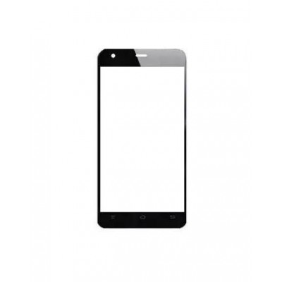 Replacement Front Glass For Panasonic Eluga U Black By - Maxbhi.com