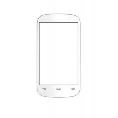 Replacement Front Glass For Panasonic T31 White By - Maxbhi.com