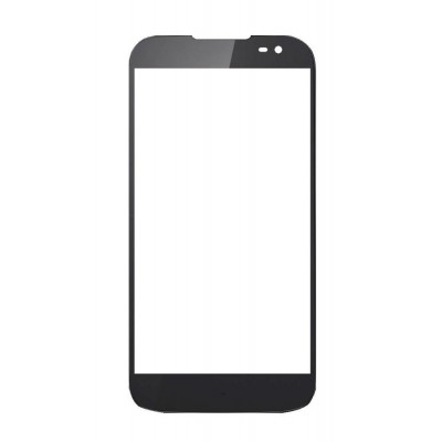 Replacement Front Glass For Xolo Q2500 Black By - Maxbhi.com