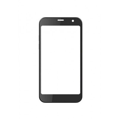 Replacement Front Glass For Intex Aqua 4g Black By - Maxbhi.com