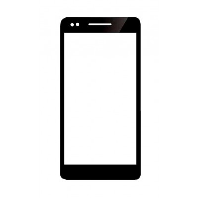 Replacement Front Glass For Micromax Canvas Hue 2 A316 White By - Maxbhi.com