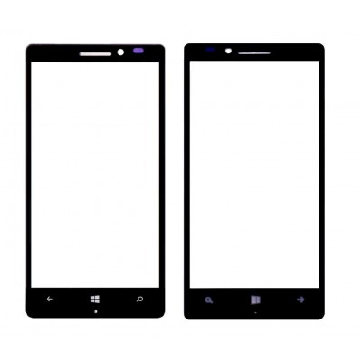 Replacement Front Glass For Nokia Lumia 930 Black By - Maxbhi Com