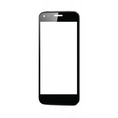 Replacement Front Glass For Panasonic Eluga S Mini Black By - Maxbhi.com