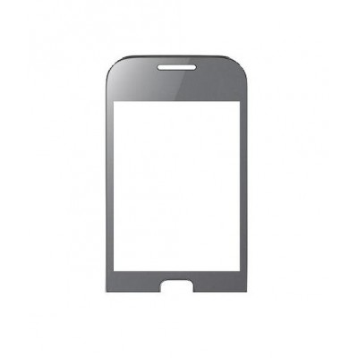 Replacement Front Glass For Samsung Rex 60 C3310r With Single Sim Grey By - Maxbhi.com