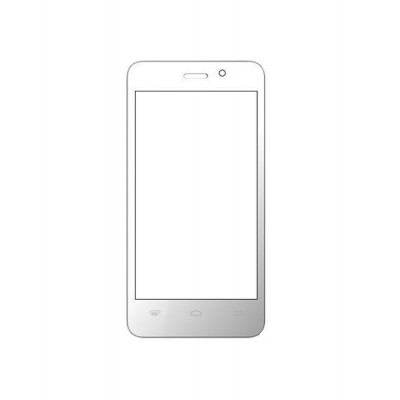 Replacement Front Glass For Karbonn A99 White By - Maxbhi.com
