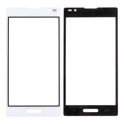 Replacement Front Glass For Lg Optimus L9 P765 White By - Maxbhi Com