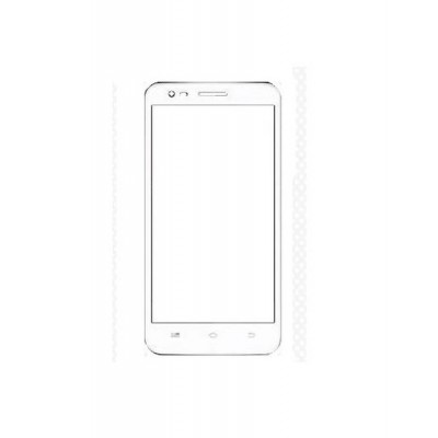 Replacement Front Glass For Panasonic Eluga A White By - Maxbhi.com