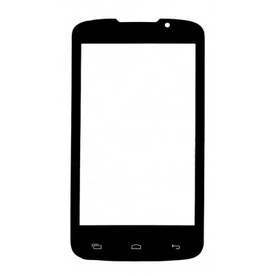 Replacement Front Glass For Celkon Campus A20 White By - Maxbhi Com