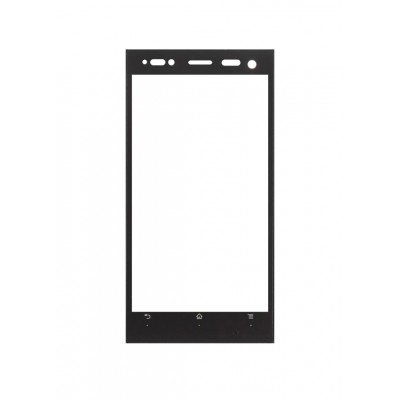 Replacement Front Glass For Sony Xperia Acro S Lt26w Black By - Maxbhi.com