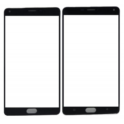 Replacement Front Glass For Gionee Marathon M5 Plus Black By - Maxbhi Com