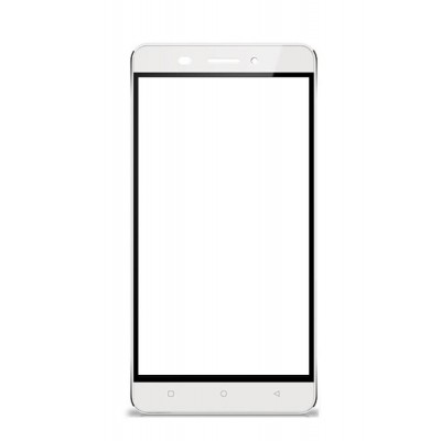 Replacement Front Glass For Intex Aqua Genx Silver By - Maxbhi.com