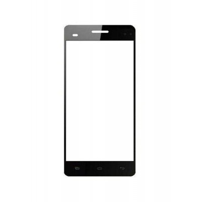 Replacement Front Glass For Micromax Canvas Hd Plus A190 Black By - Maxbhi.com