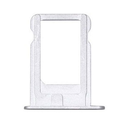 Sim Tray For Apple iPhone 5, 5G  White Silver