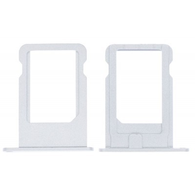 Sim Tray For Apple iPhone 5, 5G  White Silver