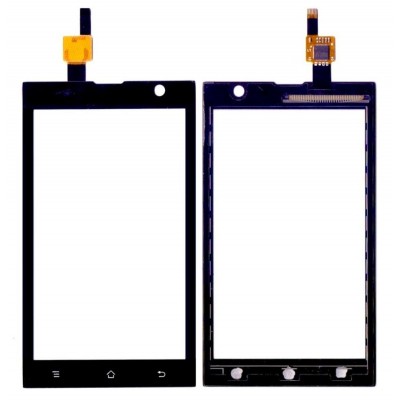 Touch Screen Digitizer For Intex Cloud Y2 White By - Maxbhi Com