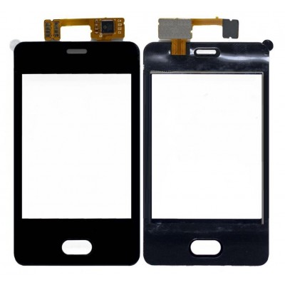 Touch Screen Digitizer For Nokia Asha 501 Black By - Maxbhi Com