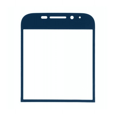Replacement Front Glass For Blackberry Classic Blue By - Maxbhi.com