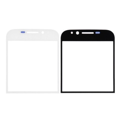 Replacement Front Glass For Blackberry Classic Q20 White By - Maxbhi Com