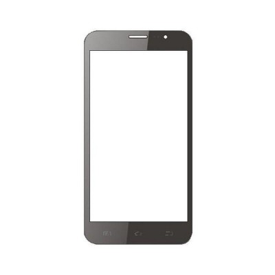 Replacement Front Glass For Celkon A500 Black By - Maxbhi.com
