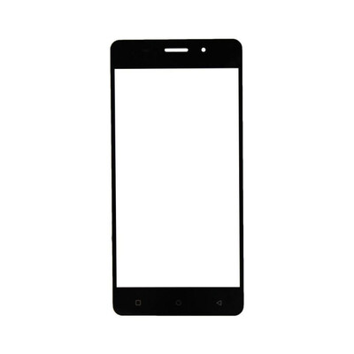 Replacement Front Glass For Gionee Marathon M5 Lite Black By - Maxbhi.com
