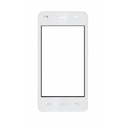 Replacement Front Glass For Iball Andi 4p Class X White By - Maxbhi.com