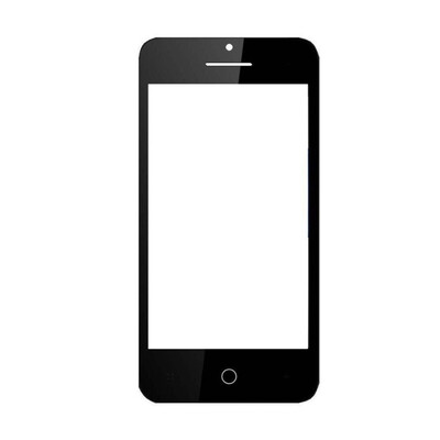 Replacement Front Glass For Intex Aqua Y2 Power Blue By - Maxbhi.com