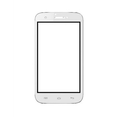 Replacement Front Glass For Micromax A115 Canvas 3d White By - Maxbhi.com