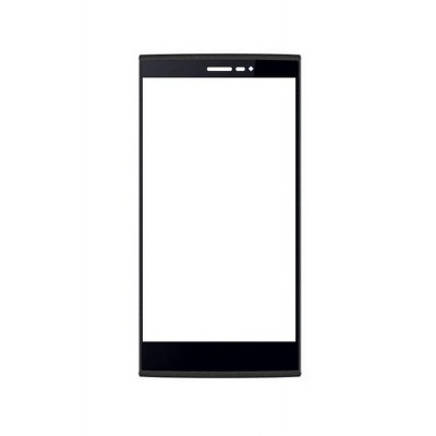Replacement Front Glass For Micromax Canvas Blaze 4g Plus Q414 Black By - Maxbhi.com
