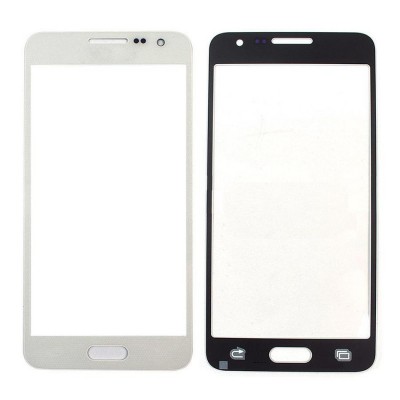 Replacement Front Glass For Samsung Galaxy A3 Sma300fu White By - Maxbhi Com