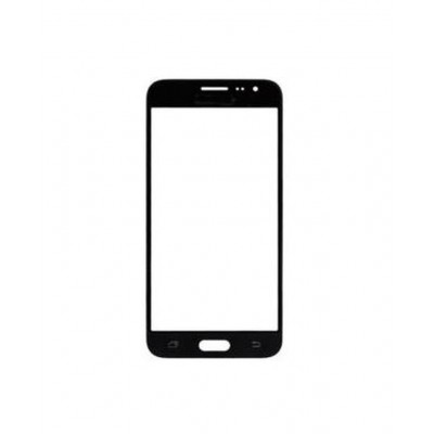 Replacement Front Glass For Samsung Galaxy J3 2016 Black By - Maxbhi.com